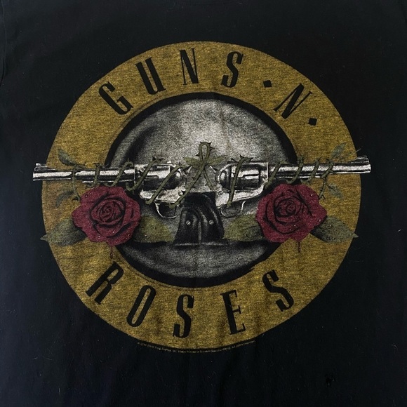 Guns N Roses Crewneck graphic tee black S - Picture 6 of 9